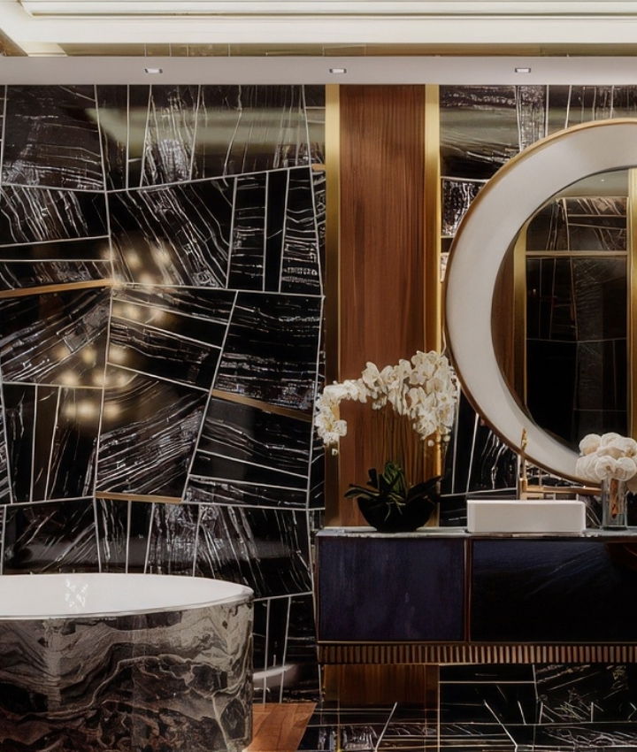 فكرة تصميم ممتازة للحمام