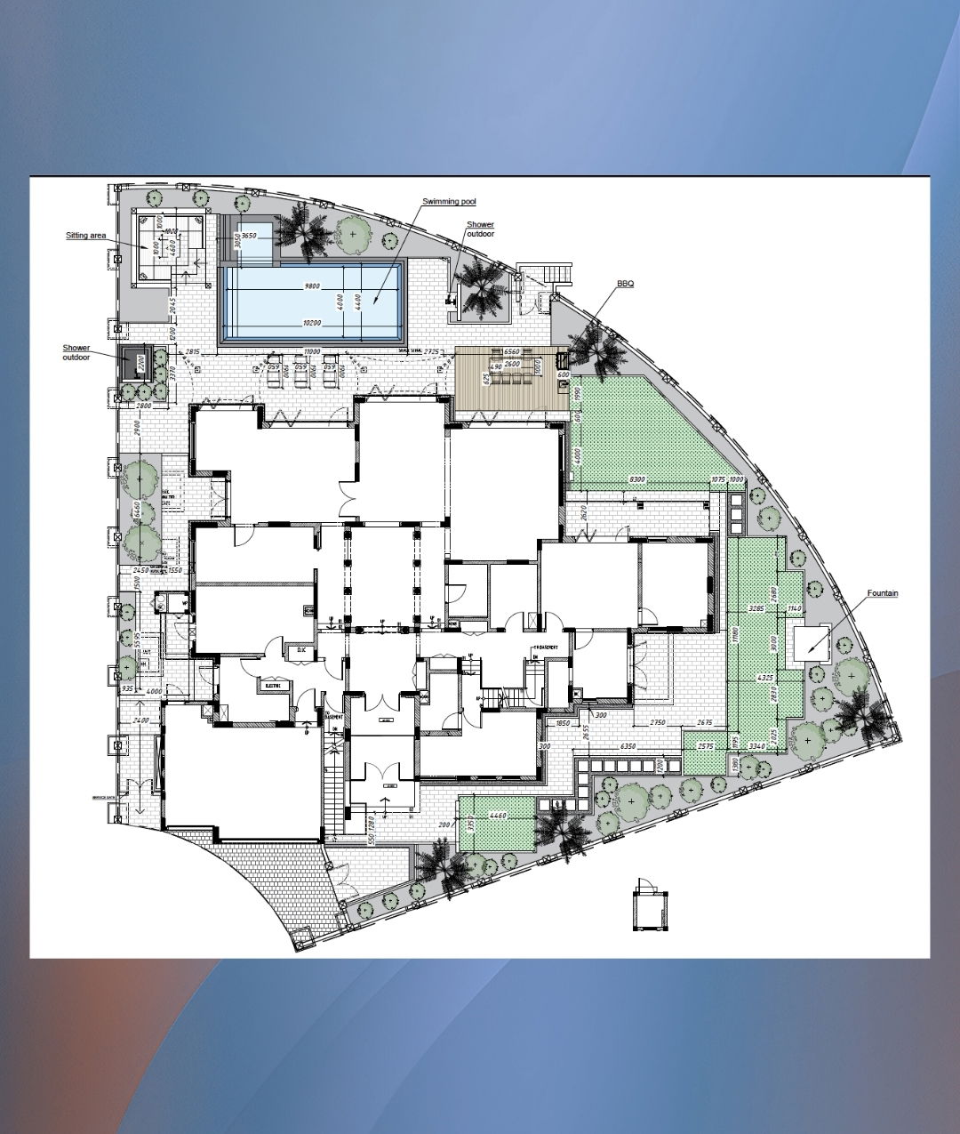 Luxury House Plan Villa 12