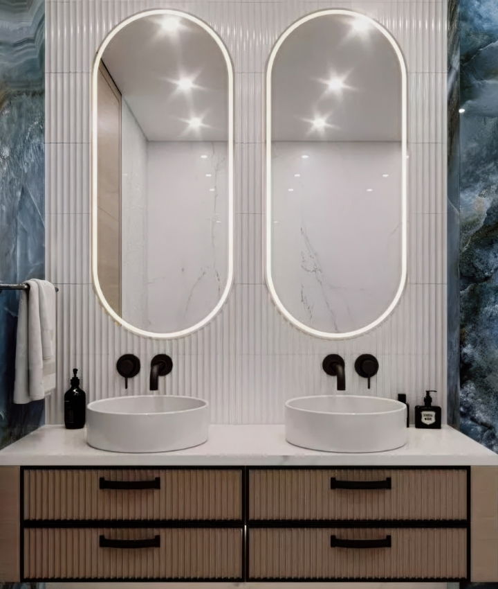 A Symphony of Luxury - Modern Bathroom Interior Design