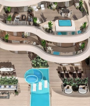 مشروع المسبح في دبي