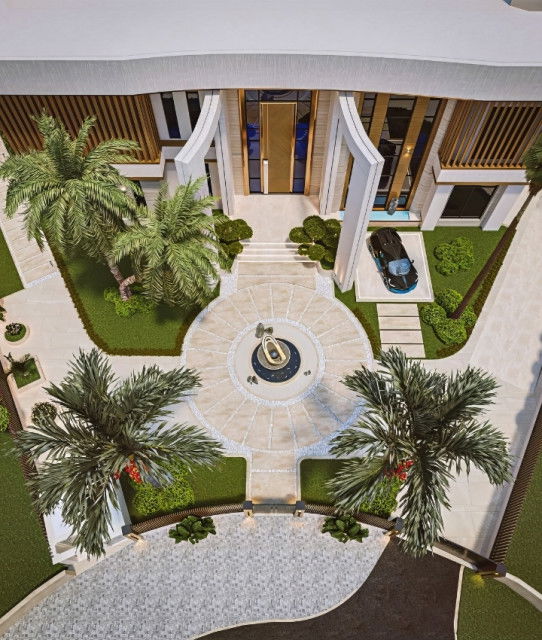 Contemporary living style house