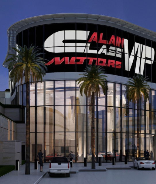 Car Showroom Retail Fit-Out in Dubai Hills