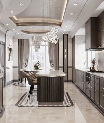 Royal kitchen design