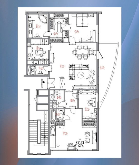 План роскошного дома №4 — проект от Антонович Дизайн
