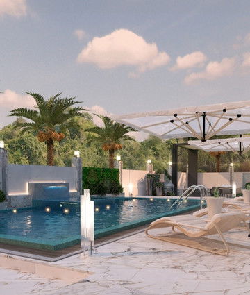 Pool Interior Art Deco