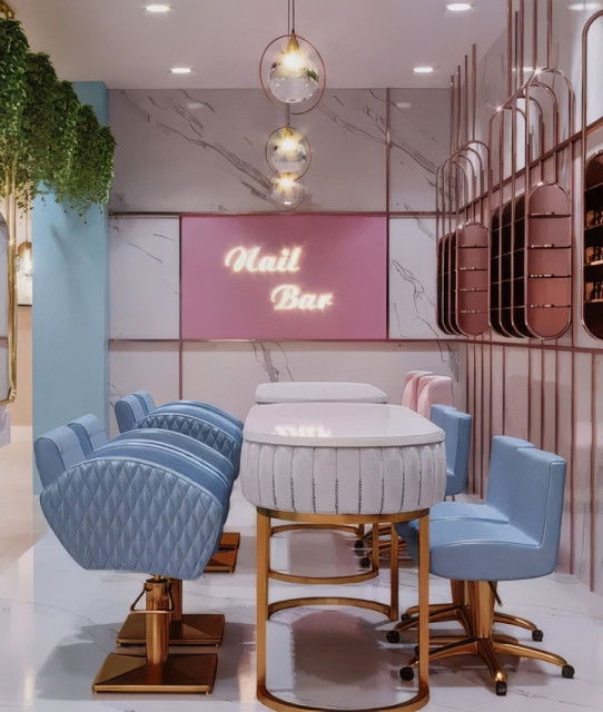 CLASSY BEAUTY SALON INTERIOR DESIGN