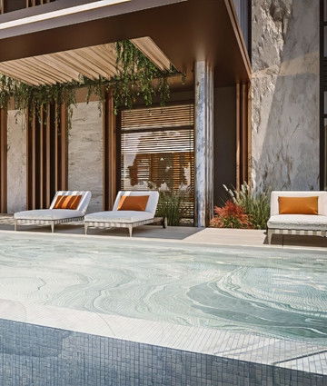 Author's Design of the Pool