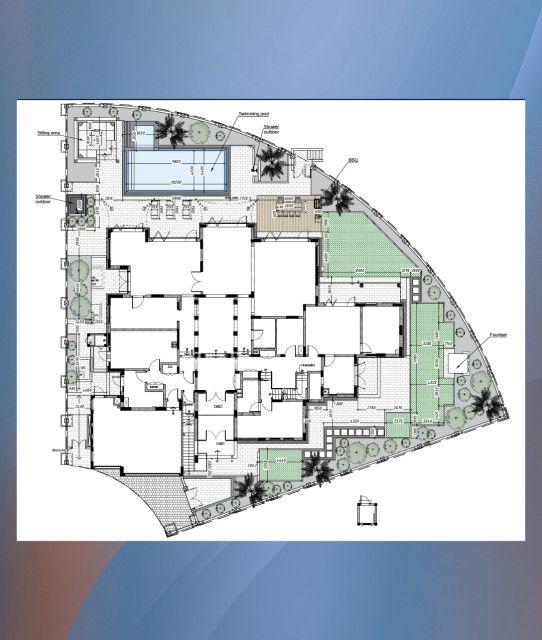 Luxury House Plan Villa 12