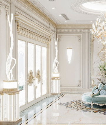 Luxury hall Design Dubai