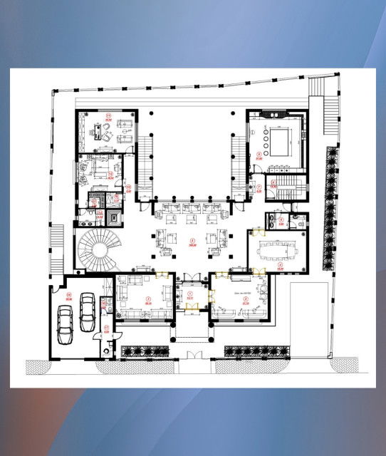 Luxury House Plan Sharjah 34