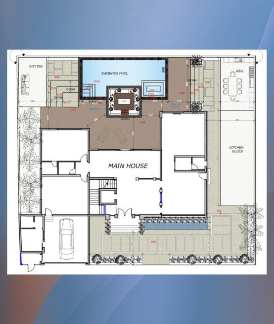 مخطط منزل فاخر 3
