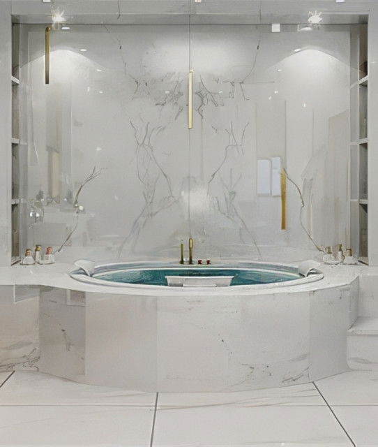 Modern bathroom interiors