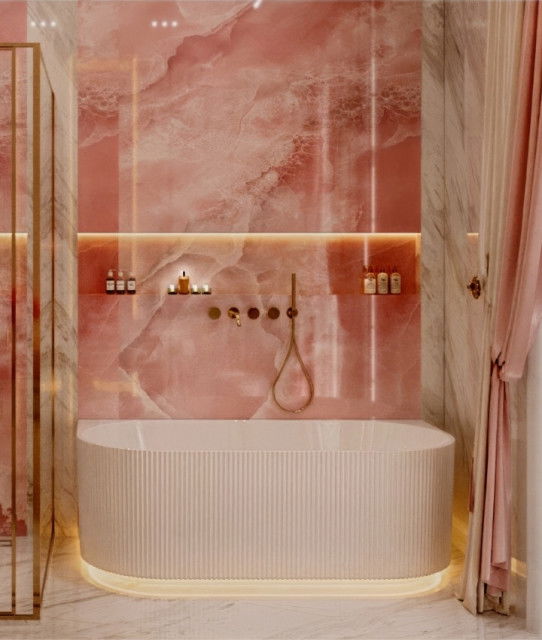 Lovely bathroom interior