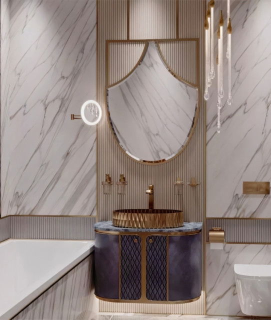 THE NEW LUXURY BATHROOM INTERIOR DESIGN