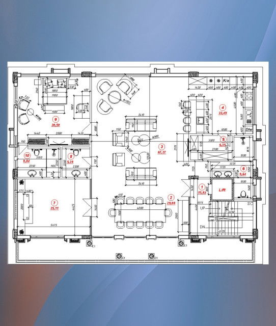 مخطط الفيلا الفاخرة