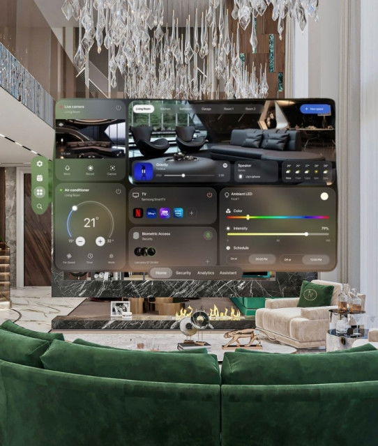 تصميم المنزل الذكي