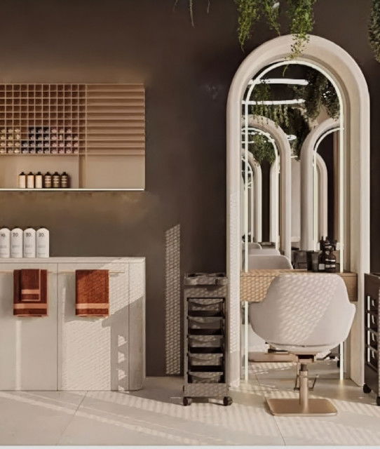 Дизайн интерьера женского салона красоты в Дубае