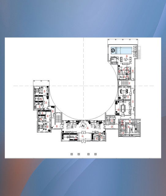 План королевской виллы