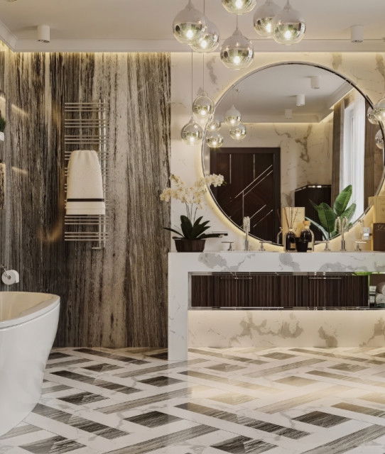 Contemporary Style of Bathroom