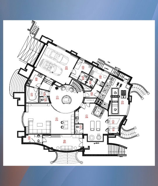 مخطط منزل فاخر في الشارقة