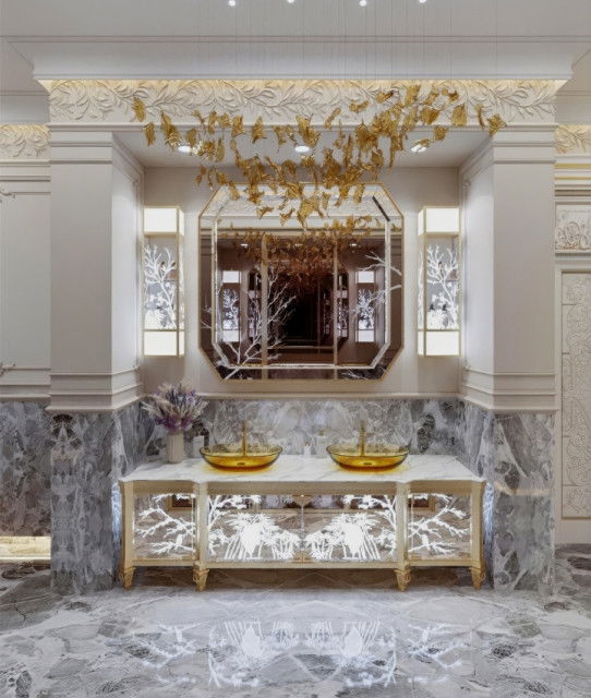 الحمام على النمط الكلاسيكي