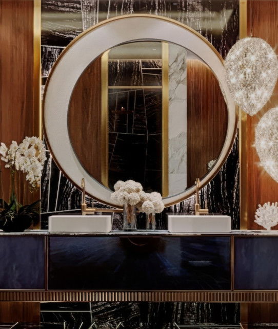 Роскошный дизайн ванной комнаты в Дубае — Антонович Дизайн