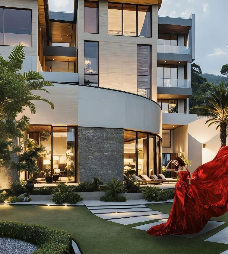 Design Project, Exterior Design, Landscape Design, Villa Design