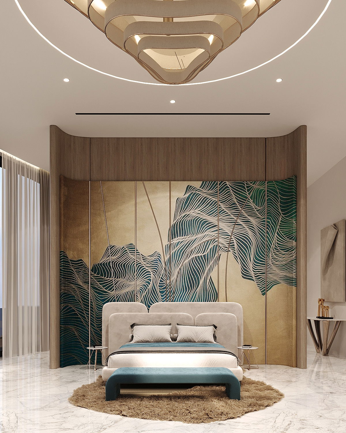 Luxury Interior Design for Classic Bedroom