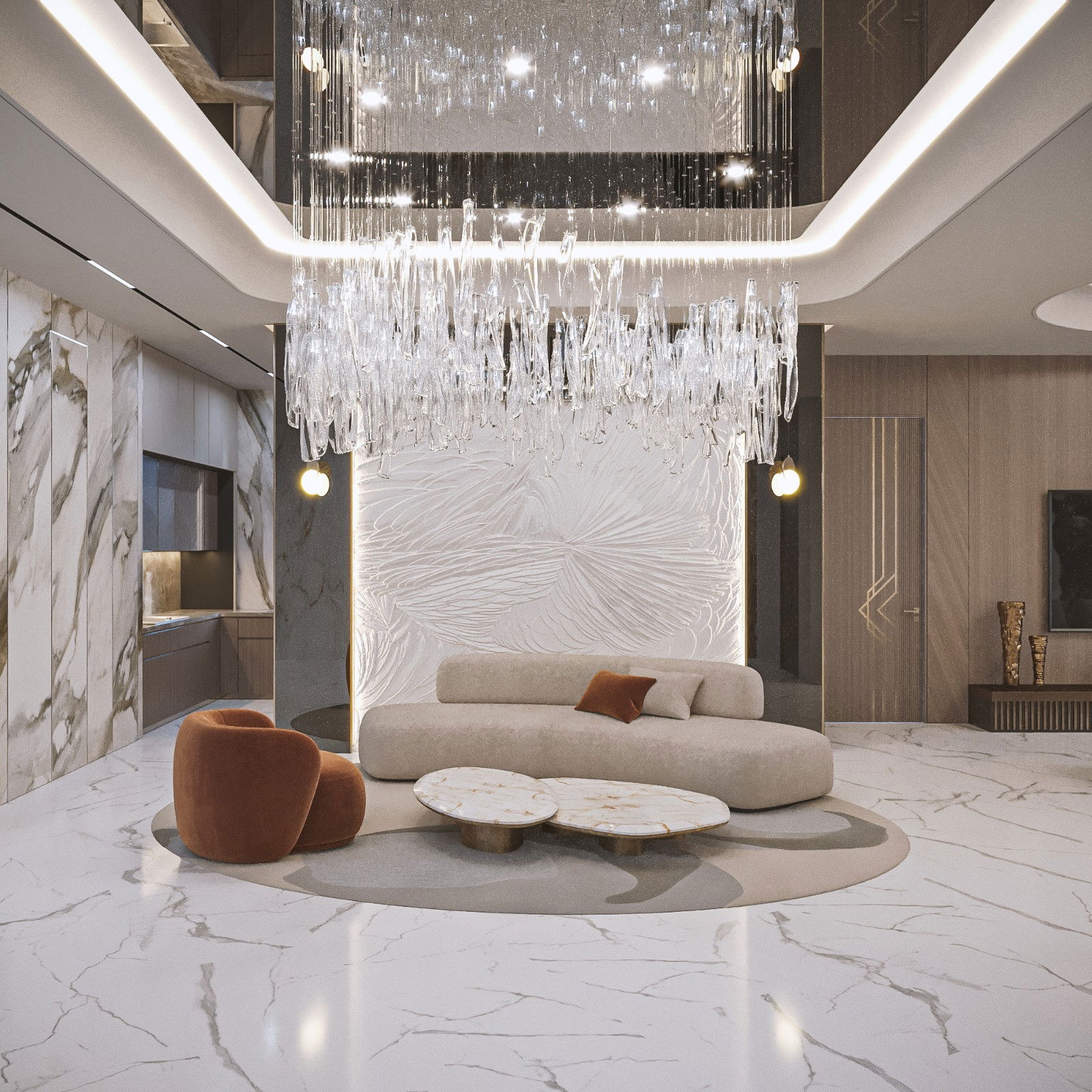 Superb family living room