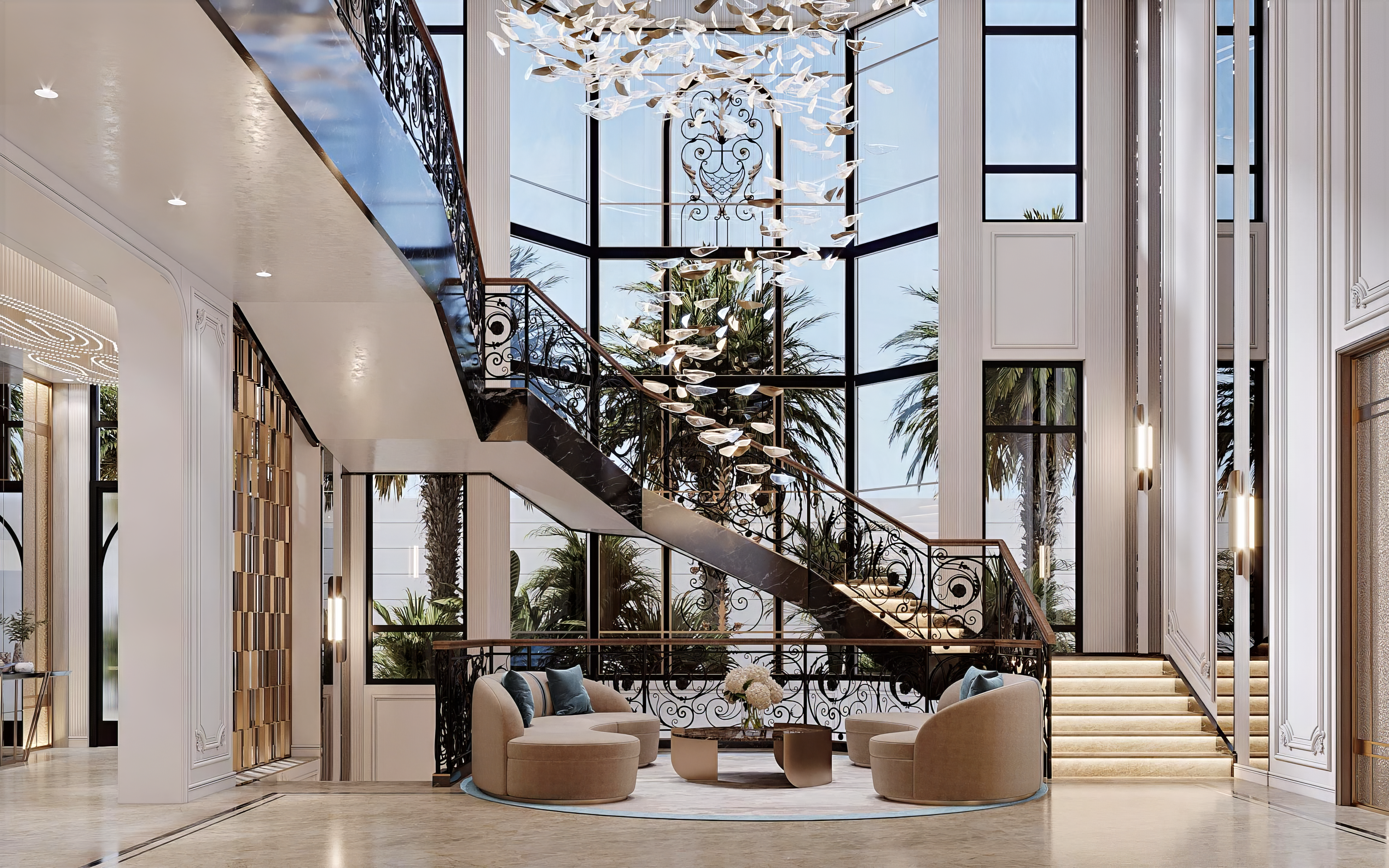 Дизайн интерьера в Саудовской Аравии — роскошные проекты вилл