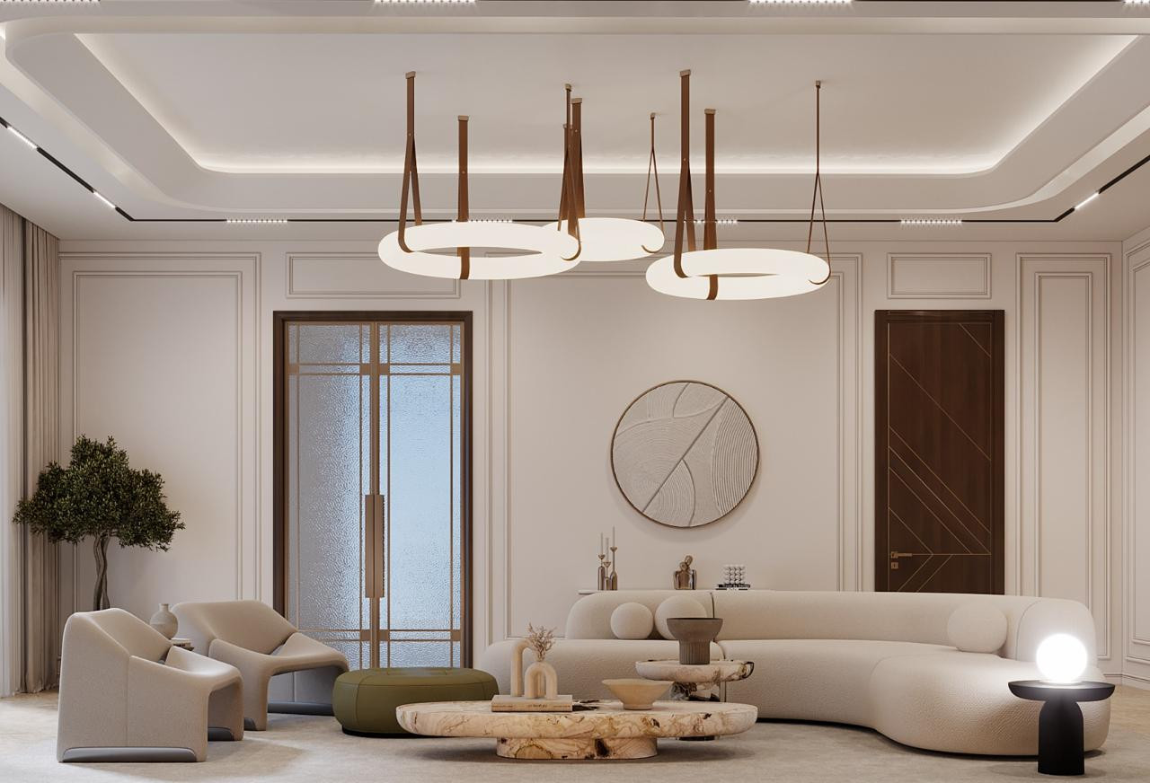 أفكار تصميم غرفة المعيشة