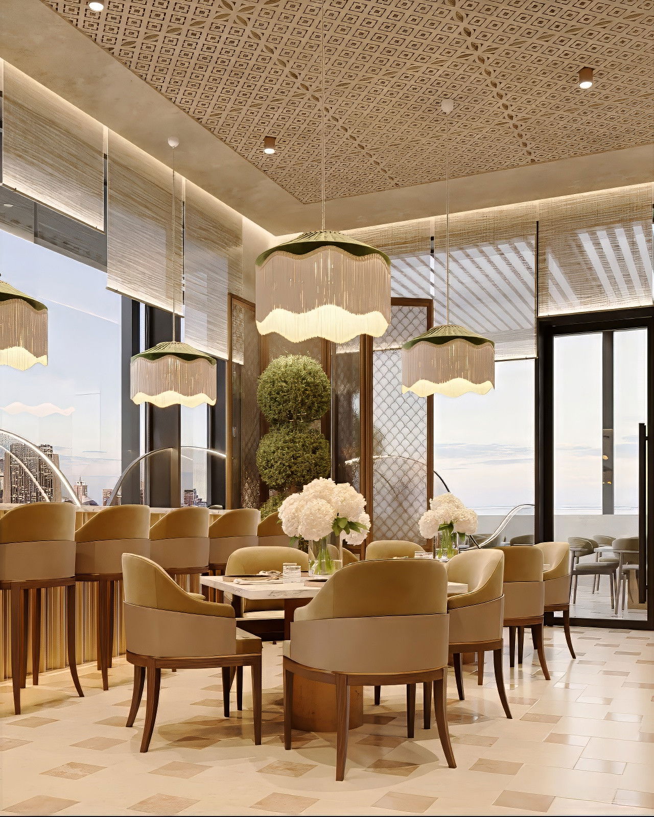 Interior Design Arabic Restaurant