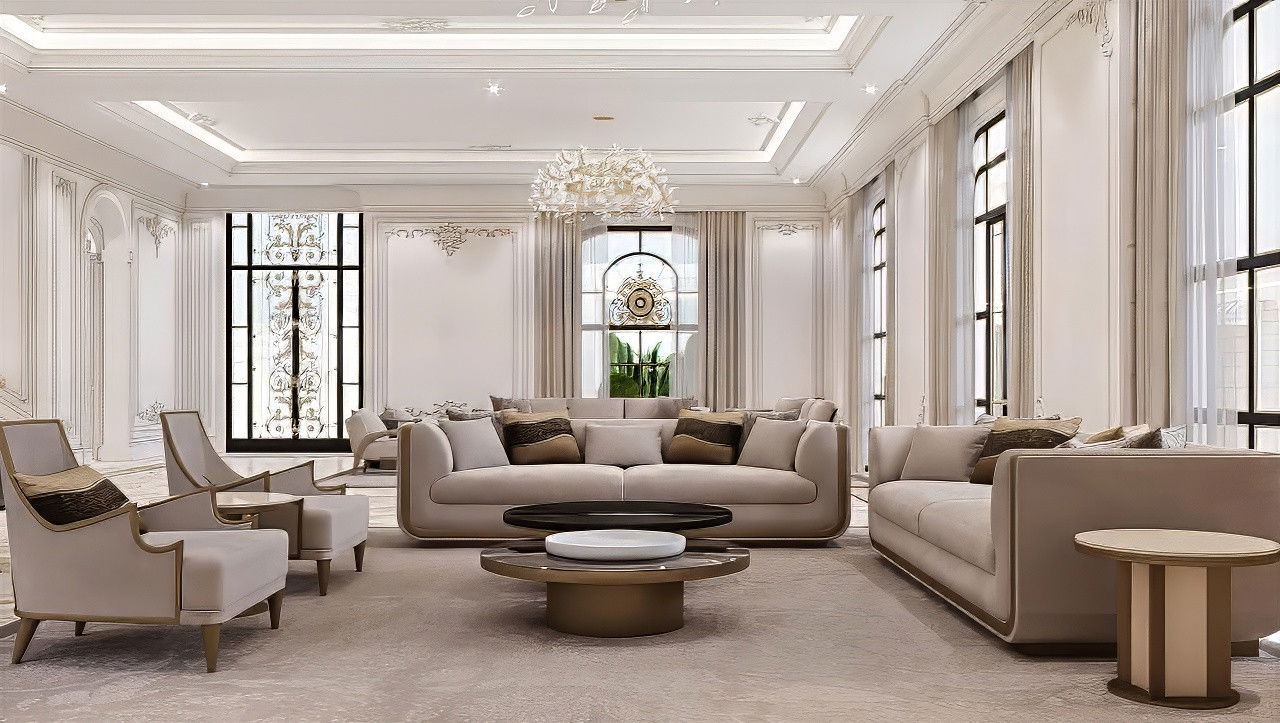 Living room in Luxury Design