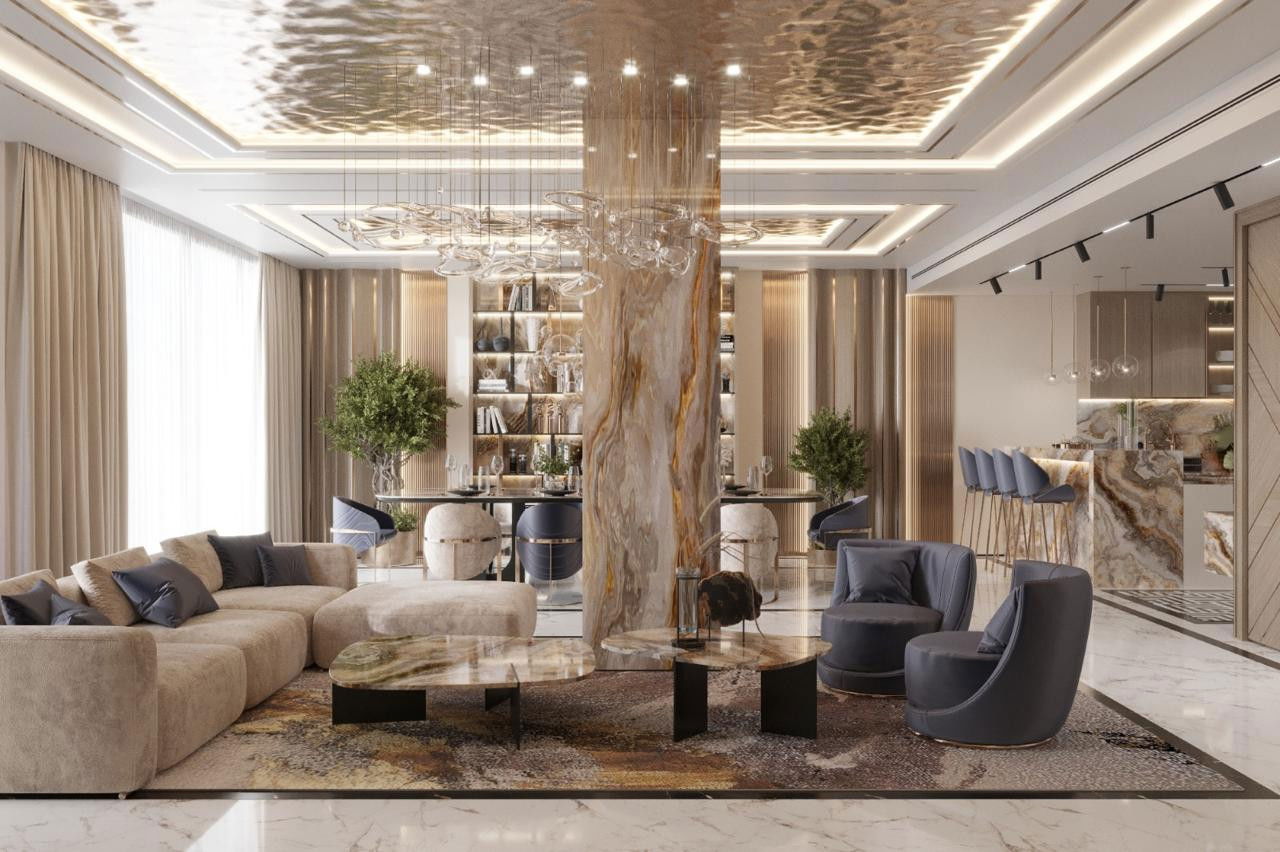 Cozy living room interior