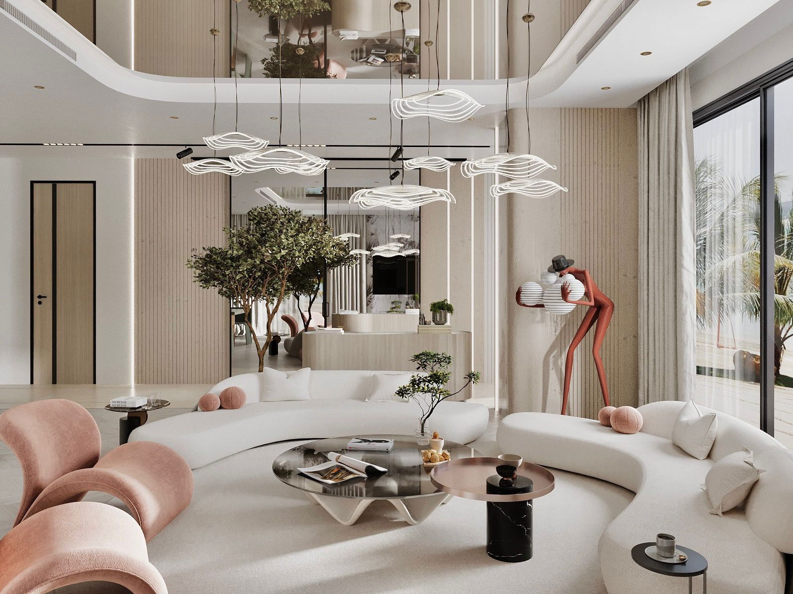 Вилла Sobha Hartland, Mohammed Bin Rashid City — интерьер и отделка