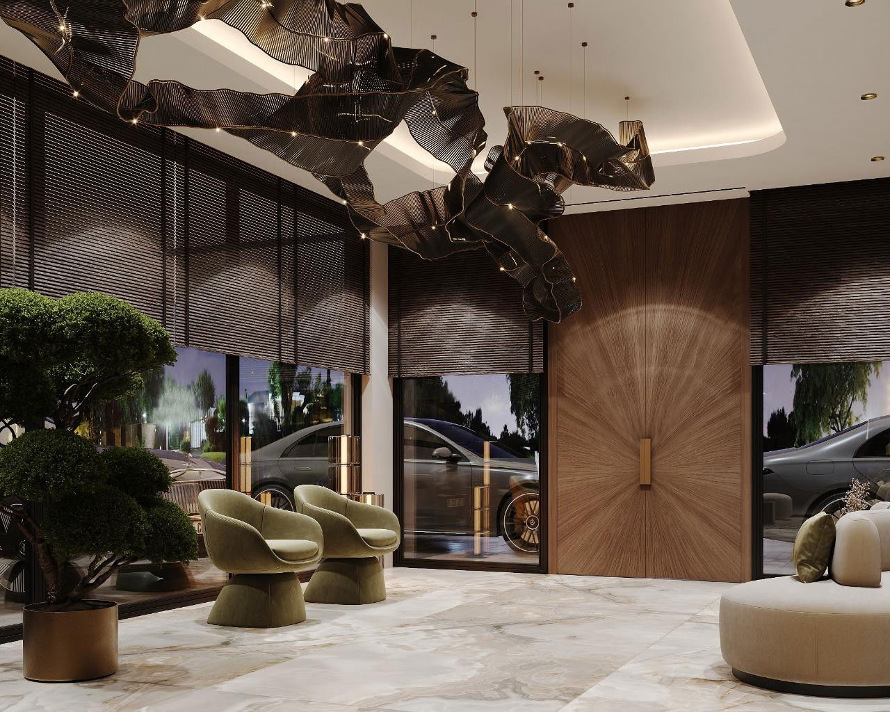 Luxury Living room in Classics