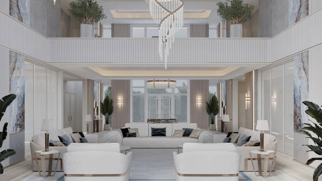 Дизайн виллы в Мейдан, Дубай — полный проект