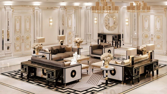 Design Living Room in Qatar