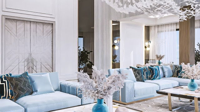 تصميم داخلي للمجلس الحديث من أنتونوفيتش جروب