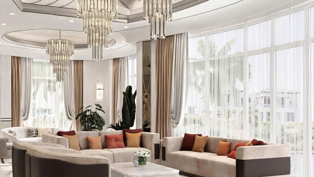 Living room in Palm Jumeirah