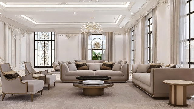 Living room in Luxury Design