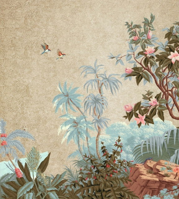 WALL COVERING LUXURY WALLPAPER, DECORATIVE PLASTER, PAINT