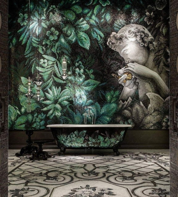 Мозаика — отделка для роскошного интерьера