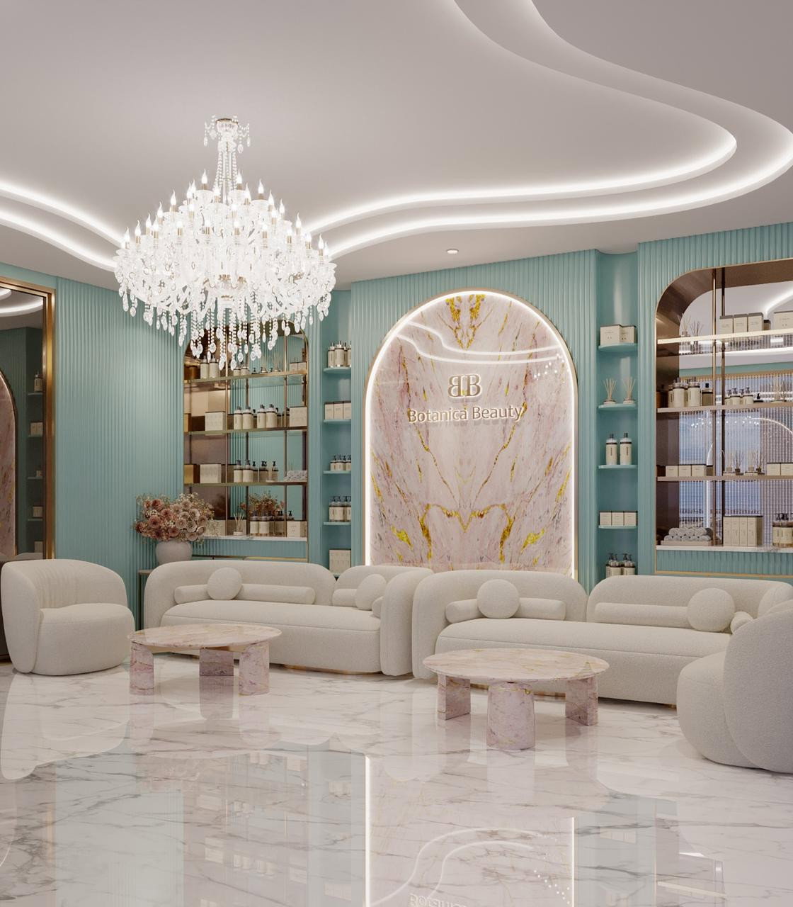 Antonovich Group: Elevating Beauty Salon Interior Design