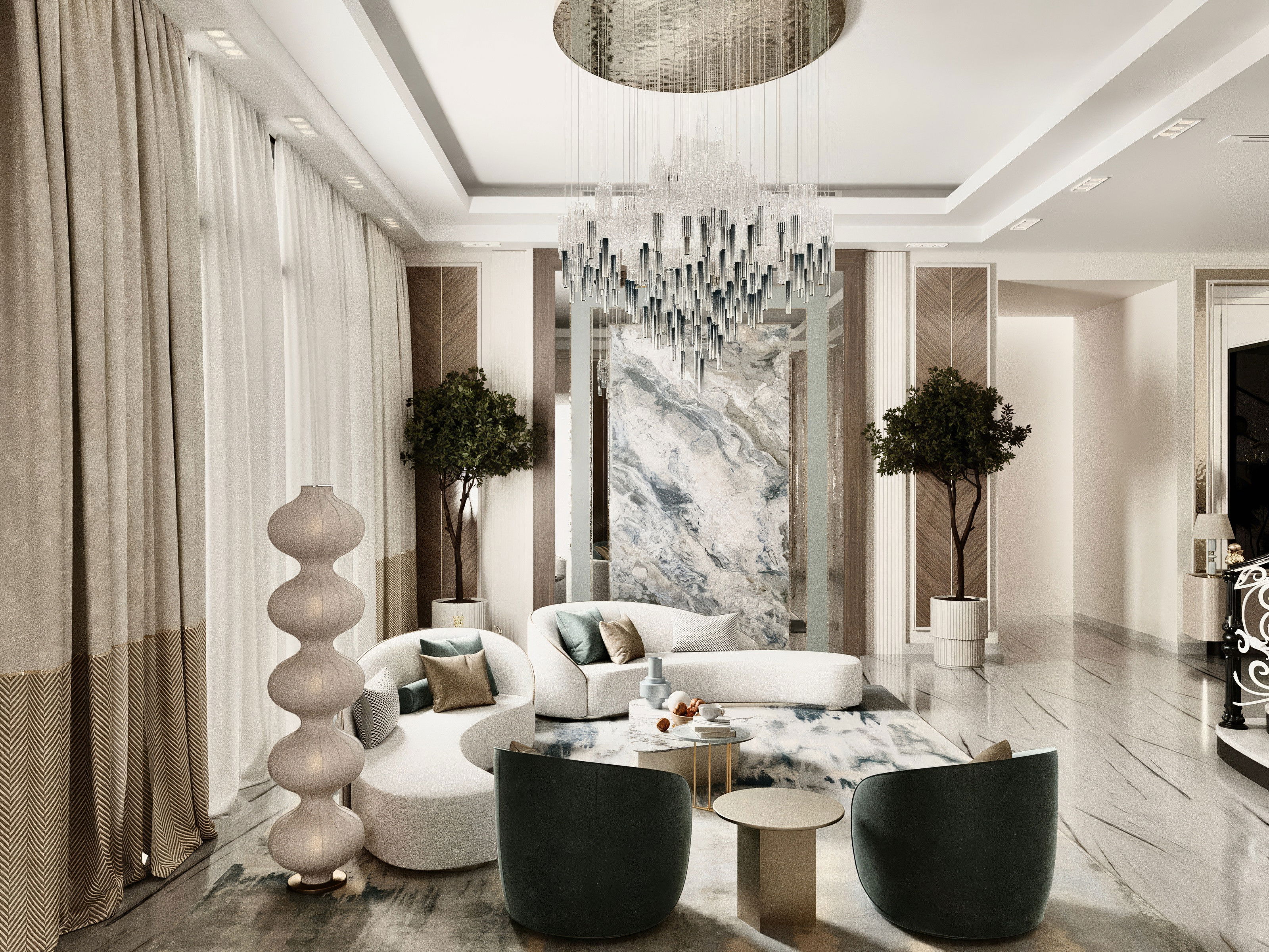 Современный дизайн вилл в Саудовской Аравии