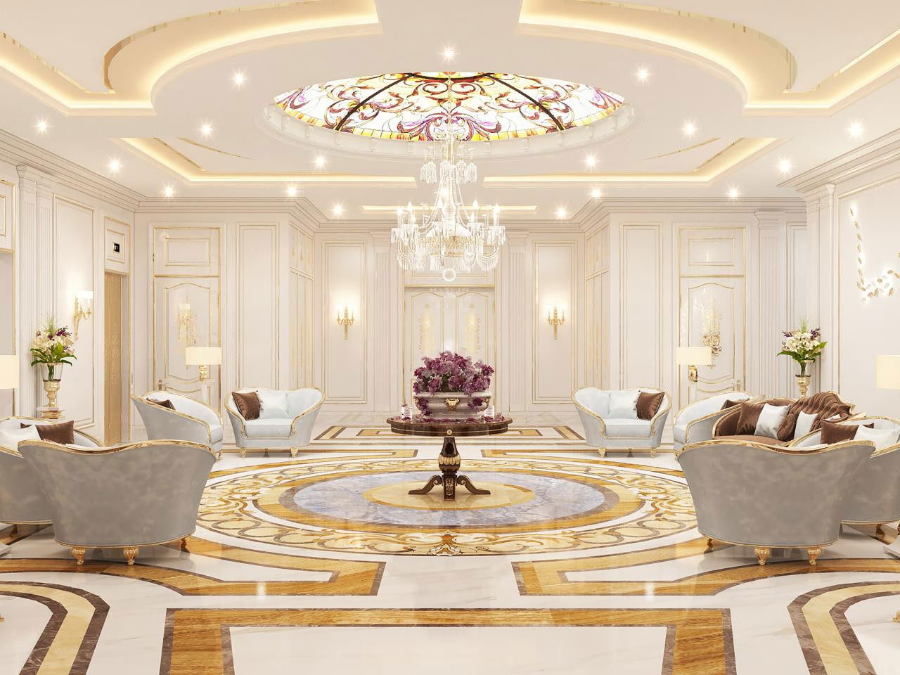 Дизайн виллы в Омане — роскошный интерьер в Маскате