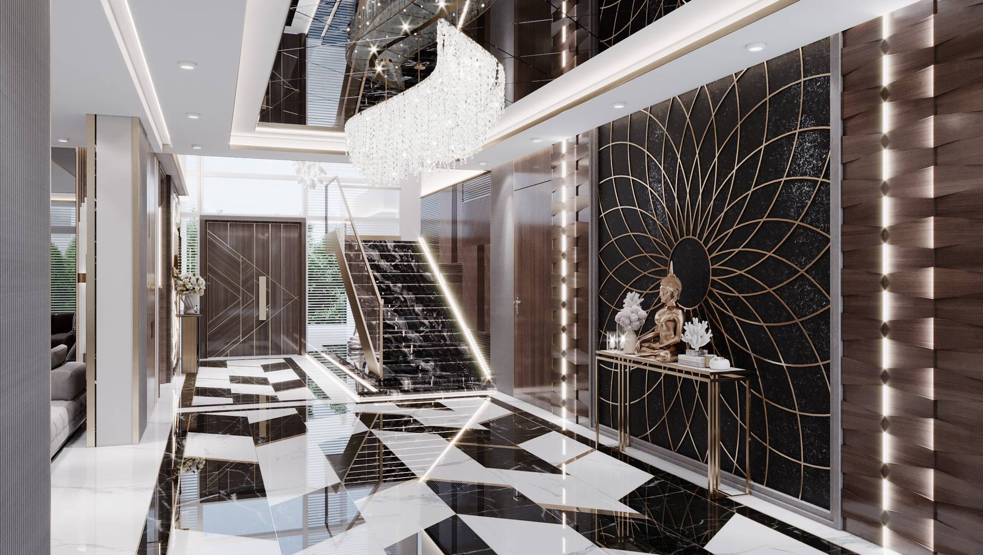 تصميم فيلات حديثة وفاخرة في دبي