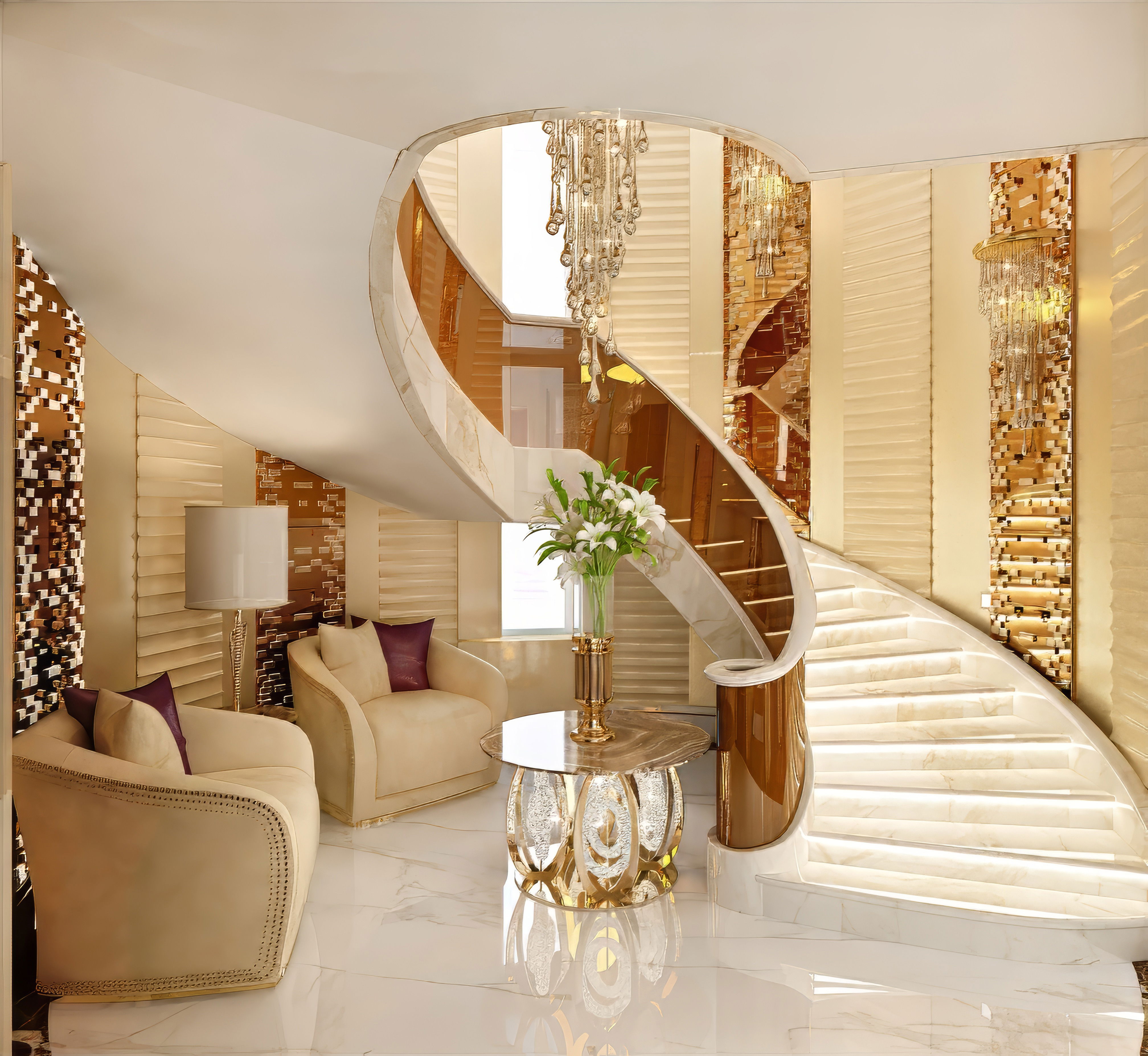 Великолепный дизайн виллы в Дубае — Эмирейтс Хиллз Мидоуз