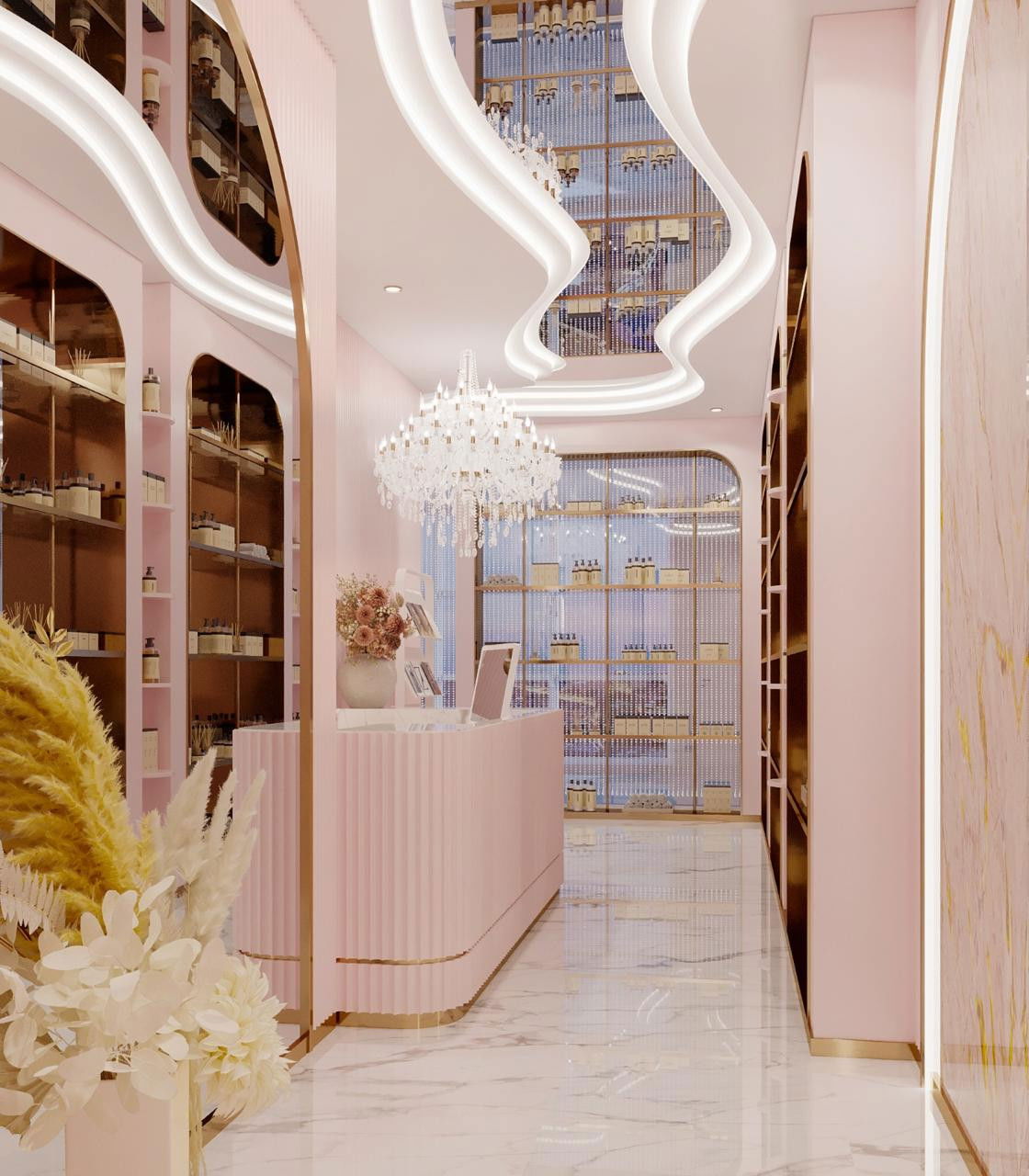 Interior Design and Fit-Out for Beauty Salons by Antonovich Group