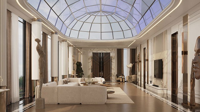 Полное управление проектом и дизайн роскошной виллы